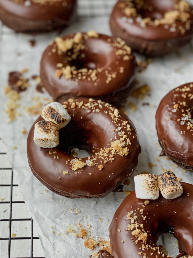 Gluten Free S'mores Donuts