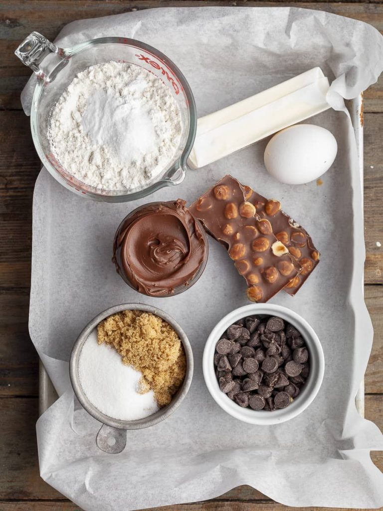 nutella chocolate chip ingredients