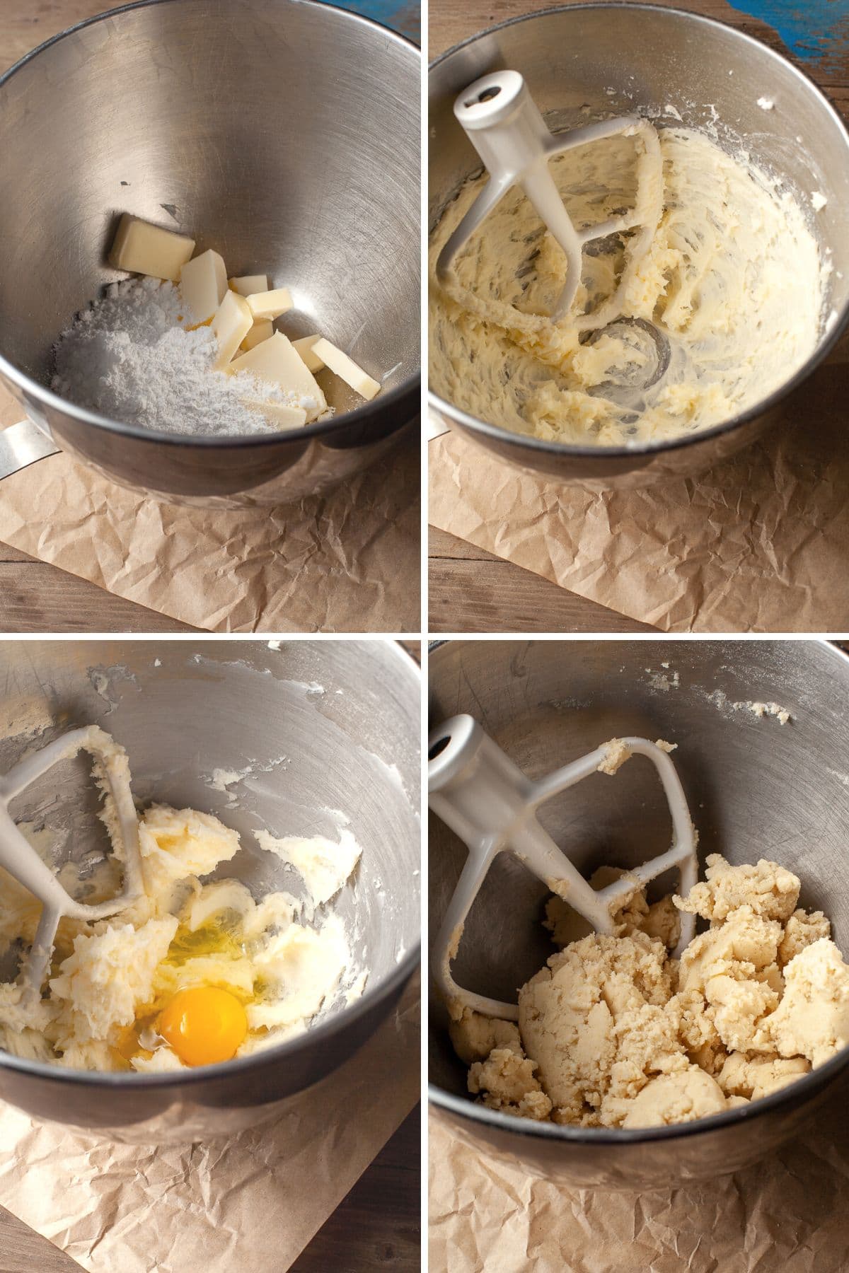 a collage of photos how to make gluten free tart crust