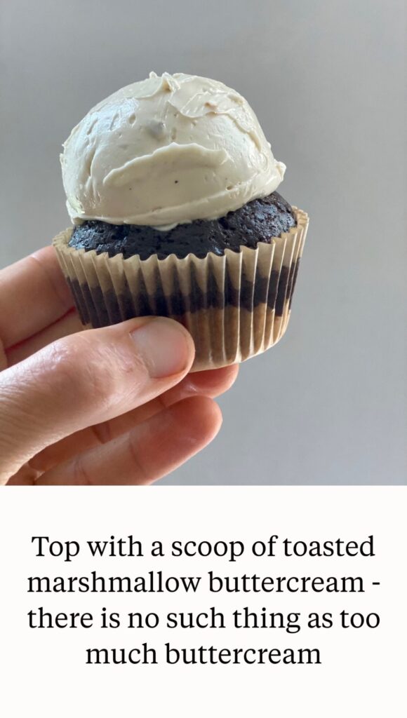 use an ice cream scoop instead of a piping bag