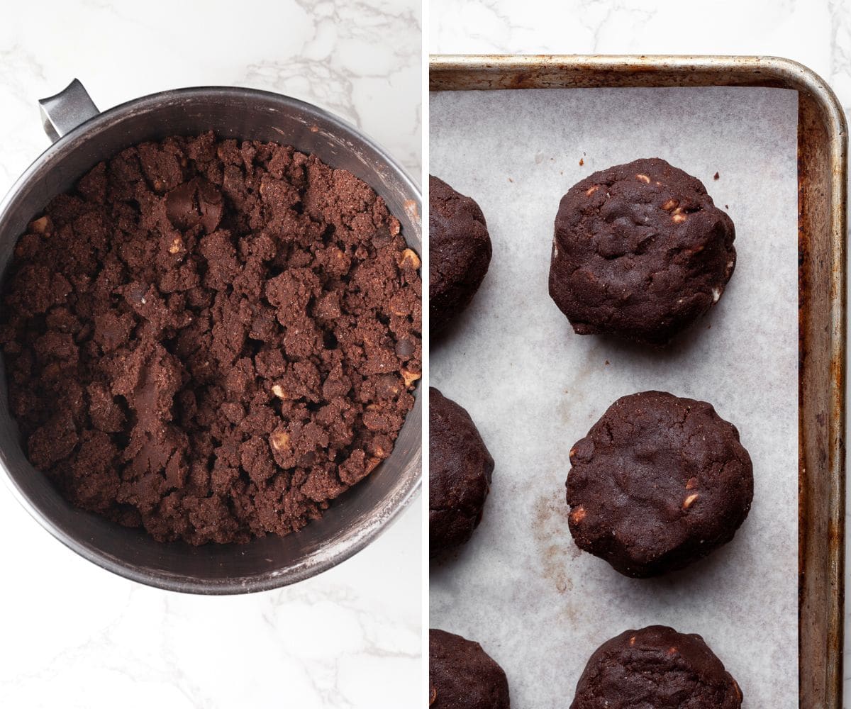 Gluten Free Levain Style Double Chocolate Chip Cookies - The Gluten ...