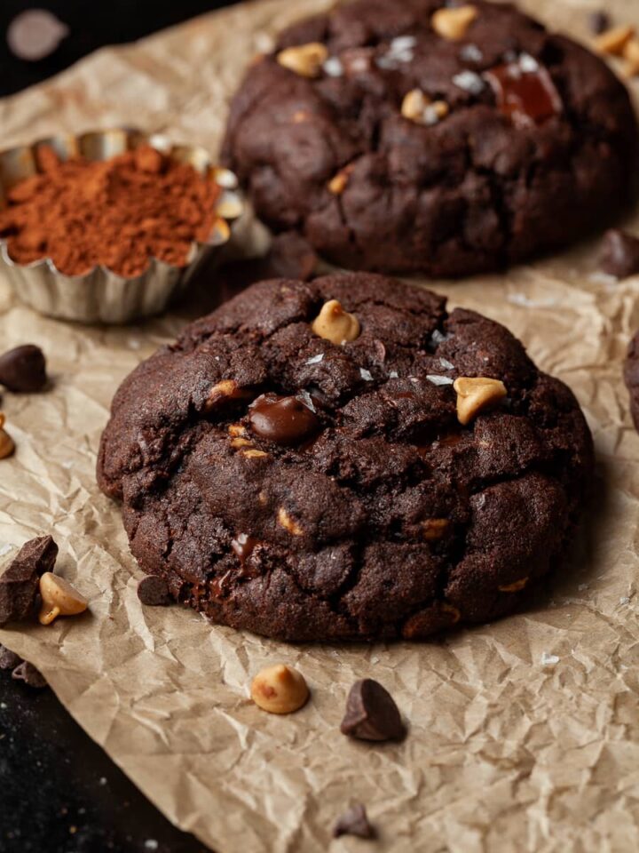 Gluten Free Levain Style Double Chocolate Chip Cookies - The Gluten ...