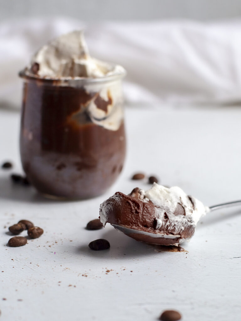 chocolate pudding made with gluten free ingredients