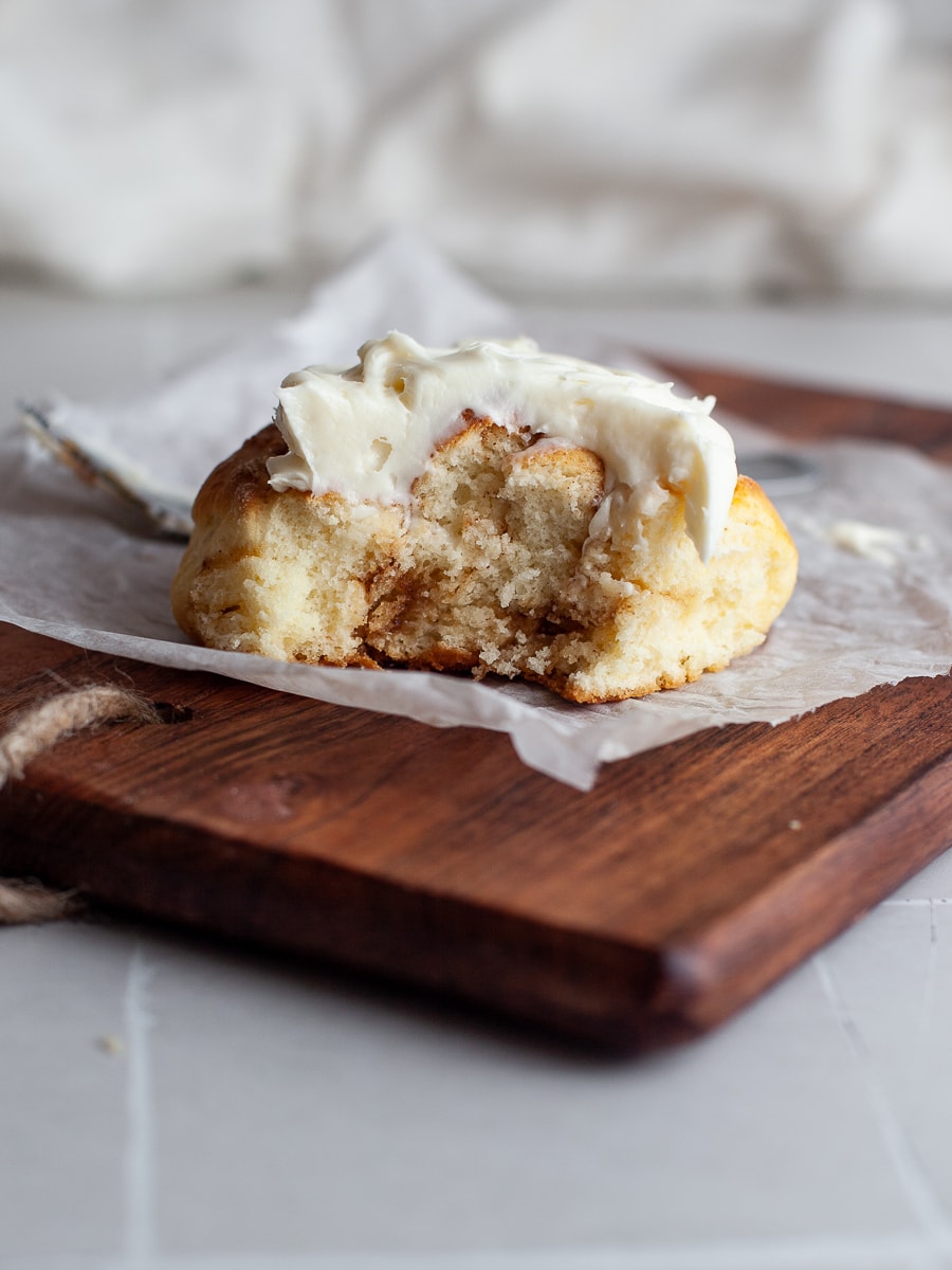 These truly are the BEST gluten-free cinnamon rolls! They are soft, fluffy and so full of ooey, gooey deliciousness.
