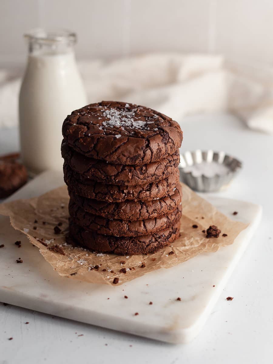 Gluten Free Fudge Brownie Cookies - The Gluten Free Austrian