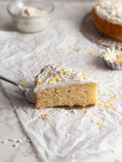 the best gluten free vanilla cake