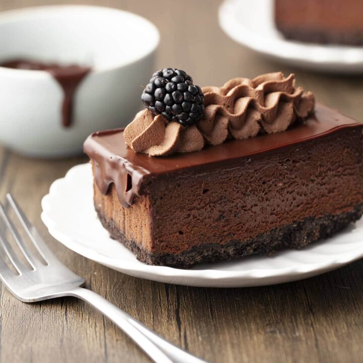 gluten free dark chocolate cheesecake