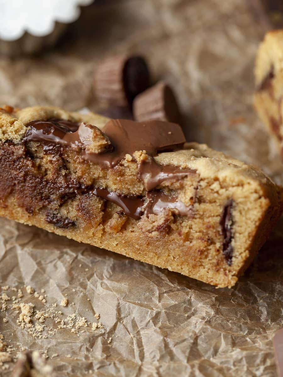 Gluten Free Peanut Butter Cookie Bars - The Gluten Free Austrian
