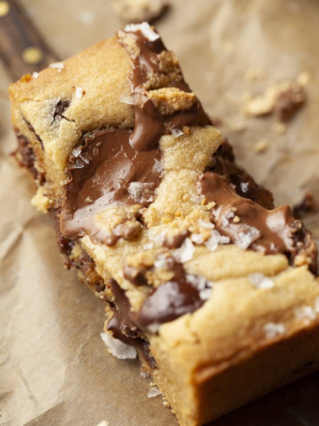 Gluten Free Peanut Butter Cookie Bars - The Gluten Free Austrian