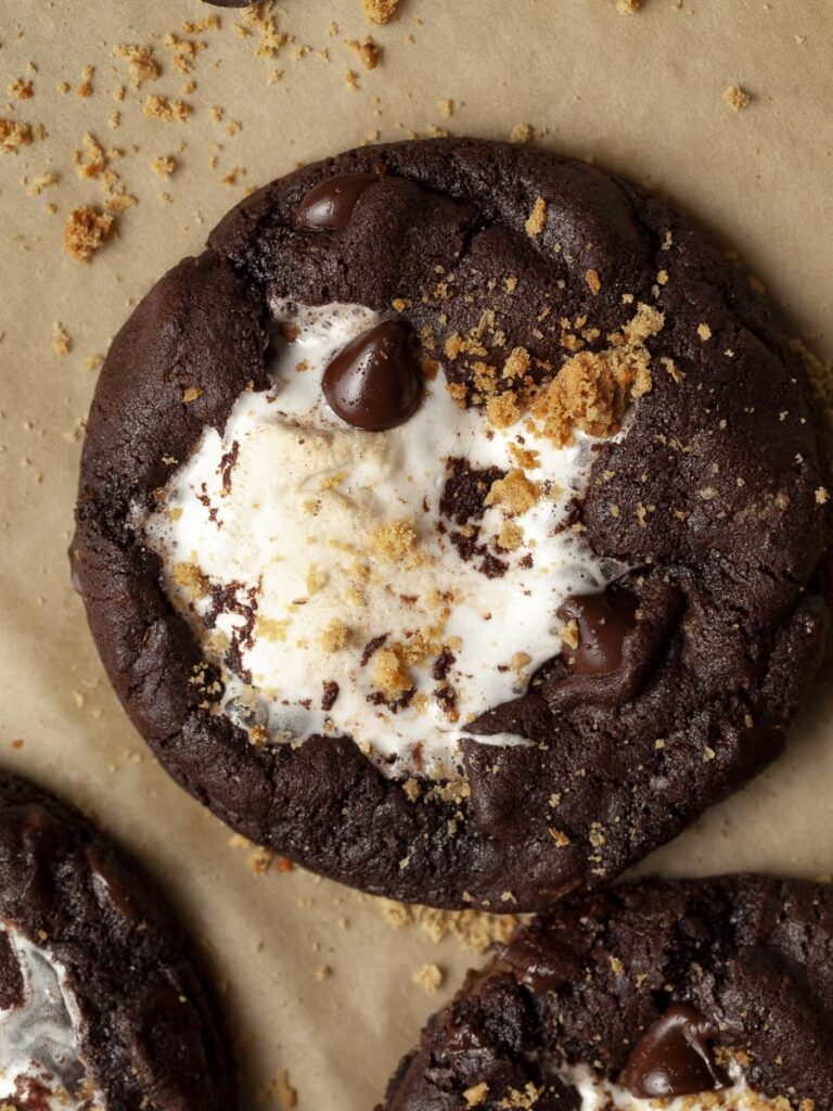 gluten free chocolate marshmallow cookies
