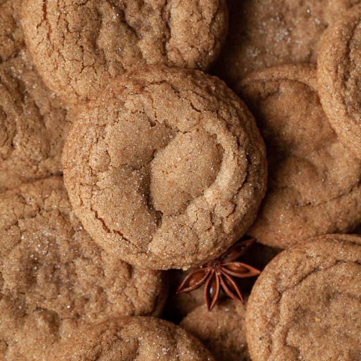 gluten free ginger molasses cookies