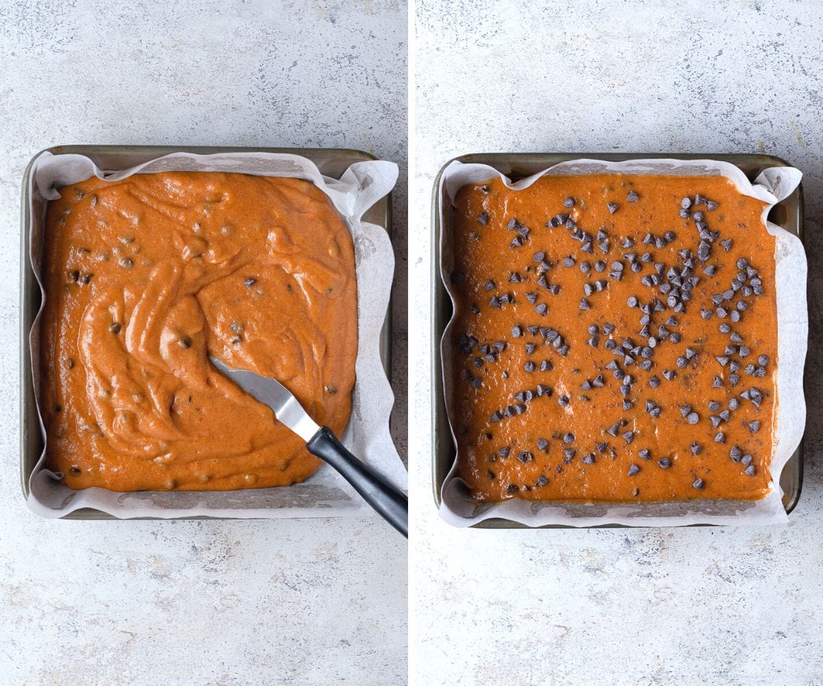 How to make gluten free pumpkin chocolate chip cake