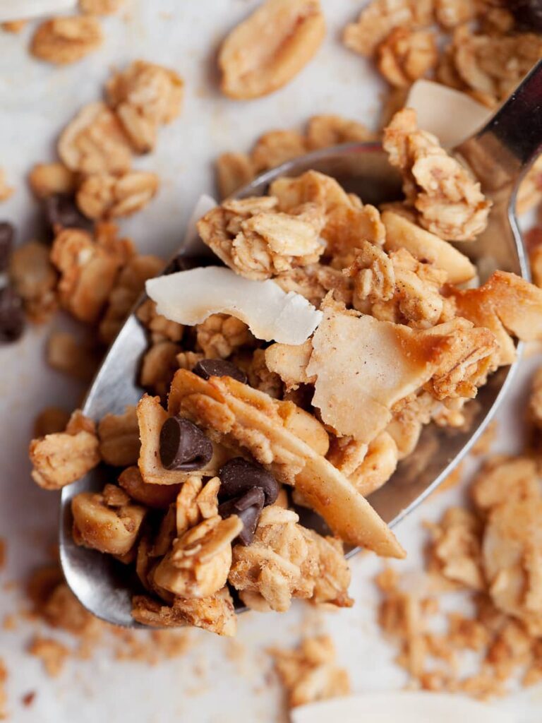 Gluten Free Peanut Butter Granola The Gluten Free Austrian