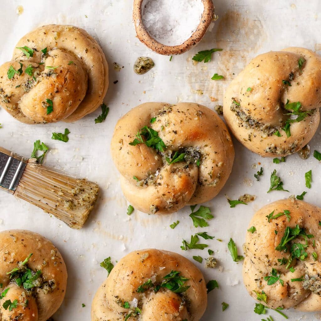 Gluten Free Garlic Knots - The Gluten Free Austrian