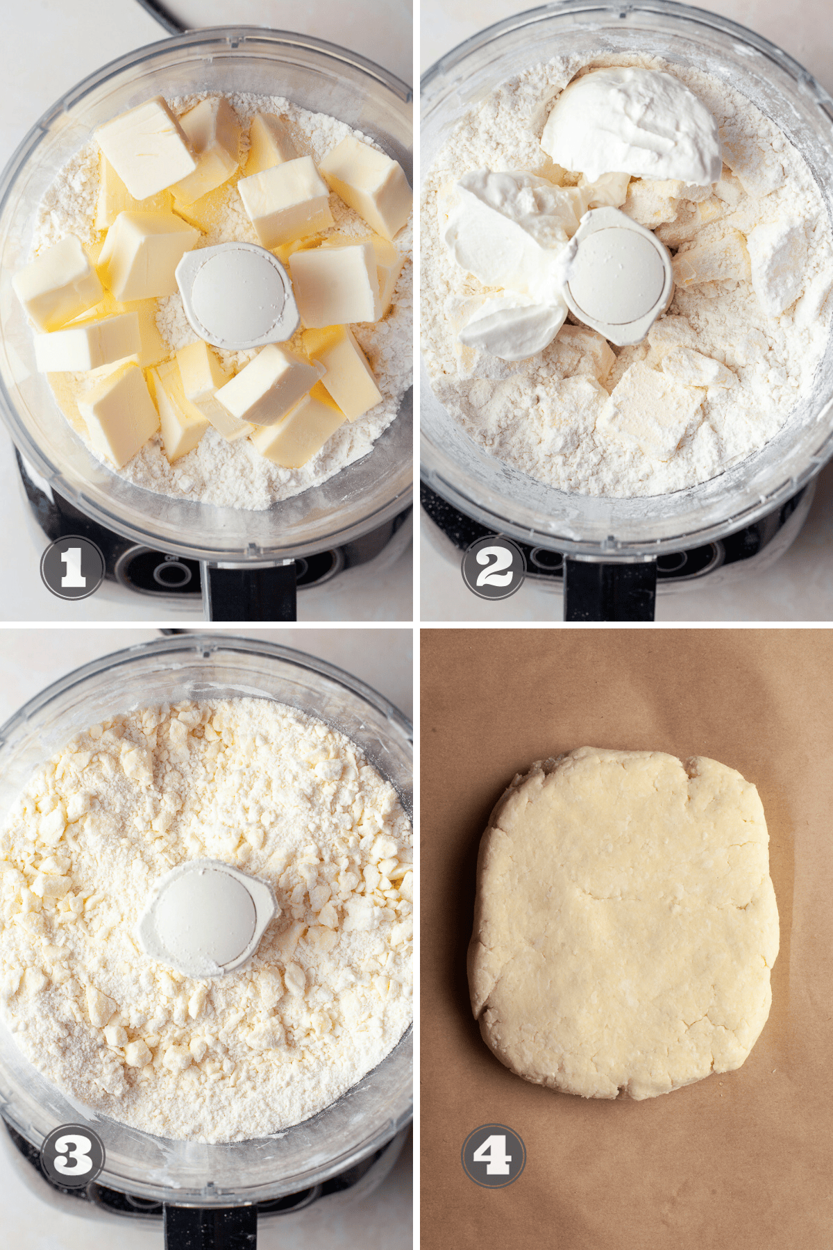 step by step instructions how to make gluten free pie dough