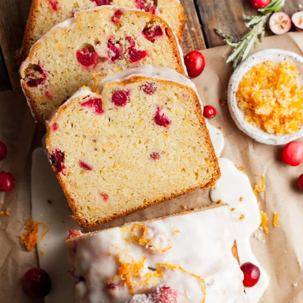 Gluten Free Cranberry Orange Bread - The Gluten Free Austrian