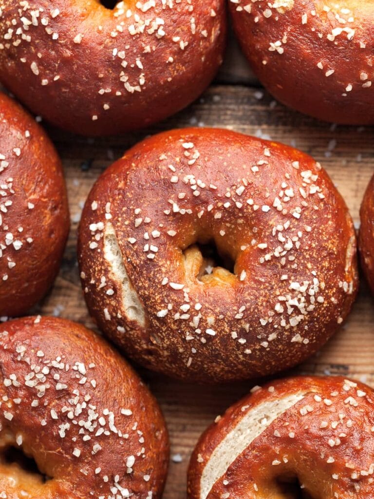 Gluten Free Pretzel Bagels (Sourdough Discard Recipe) - The Gluten Free ...