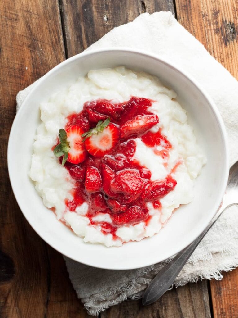Gluten Free Rice Pudding (Milchreis) - The Gluten Free Austrian